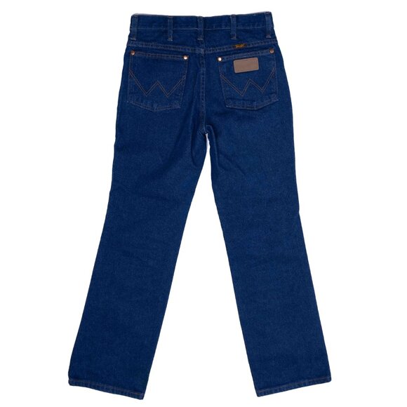 Vintage Wrangler Dark Blue Flare Jeans - Picture 8 of 8